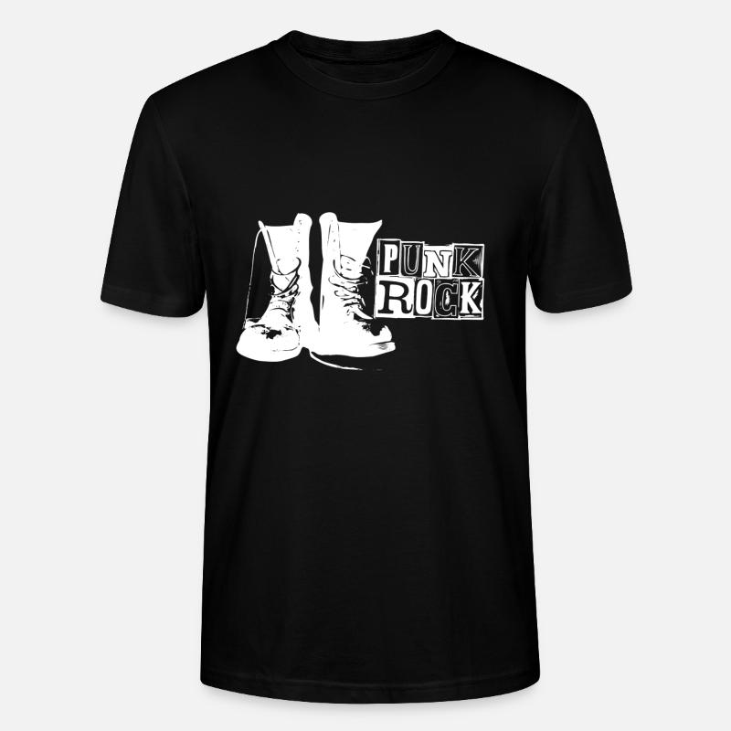 PunkRock - Stanley/Stella Unisex Bio-T-Shirt CRAFTER - Schwarz