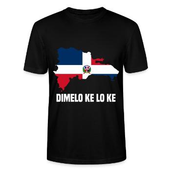 Dominikanische Republik - Stanley/Stella Unisex Bio-T-Shirt CRAFTER - Schwarz - Vorne - Alina (178cm) & Michal (187cm)