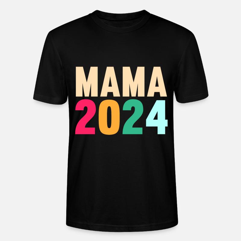 Werdende Mama 2024 - Stanley/Stella Unisex Bio-T-Shirt CRAFTER - Schwarz