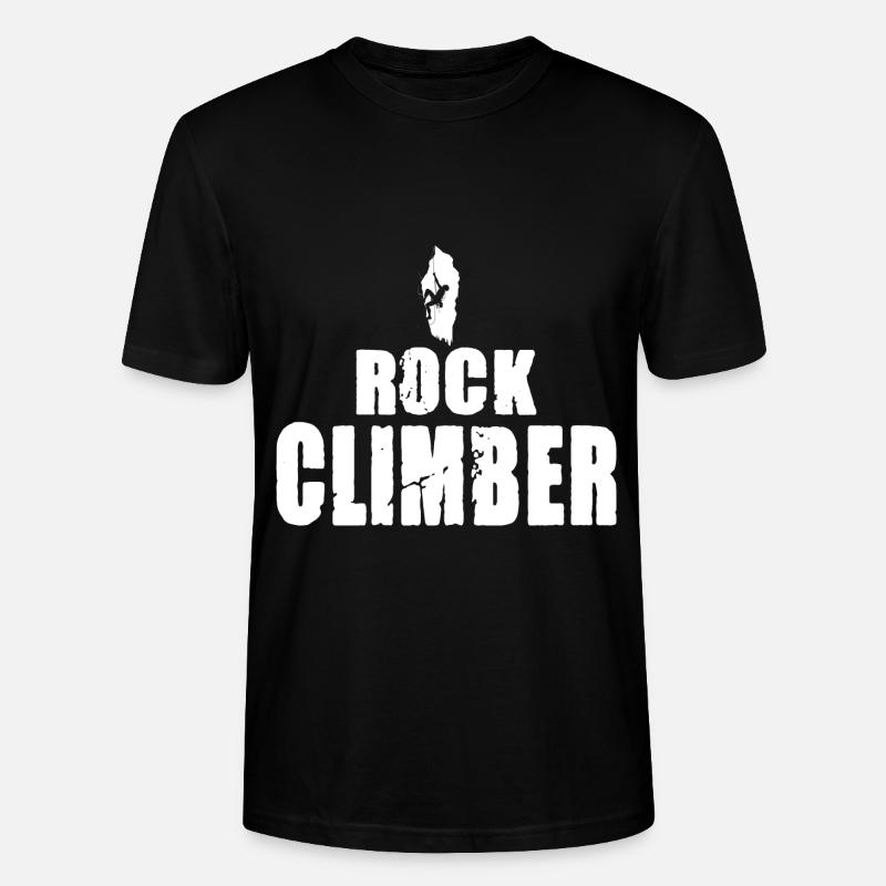 Rock Climber - Stanley/Stella Unisex Bio-T-Shirt CRAFTER - Schwarz