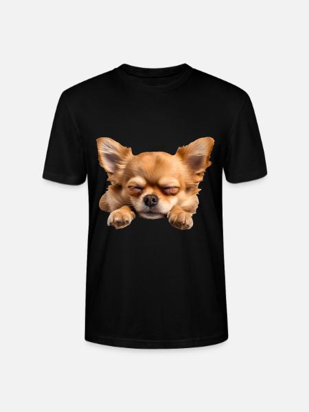 Chihuahua - Stanley/Stella CRAFTER Unisex Organic T-Shirt - black