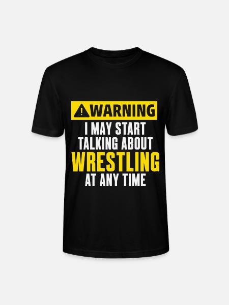 Wrestling - Stanley/Stella CRAFTER Unisex Organic T-Shirt - black