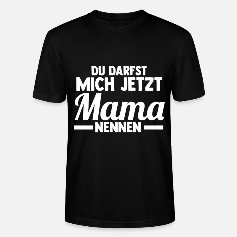 Mutter Mama - Stanley/Stella Unisex Bio-T-Shirt CRAFTER - Schwarz
