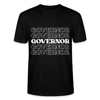 Gouverneur Chef Chef Officiel Chef - T-shirt bio CRAFTER Stanley Stella Unisexe - noir - Devant - Alina (178cm) & Michal (187cm)