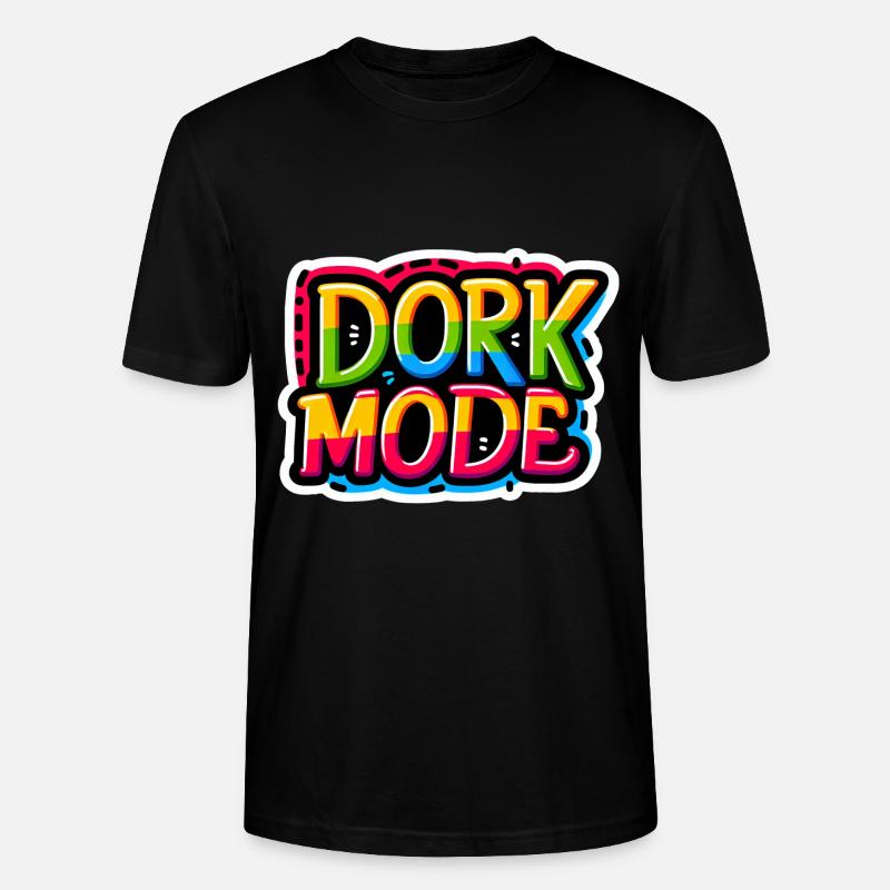 Dork Mode 5 - Stanley/Stella Unisex Bio-T-Shirt CRAFTER - Schwarz
