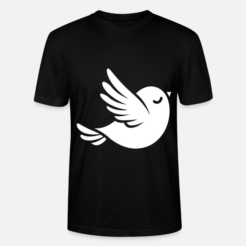 Taube - Stanley/Stella Unisex Bio-T-Shirt CRAFTER - Schwarz