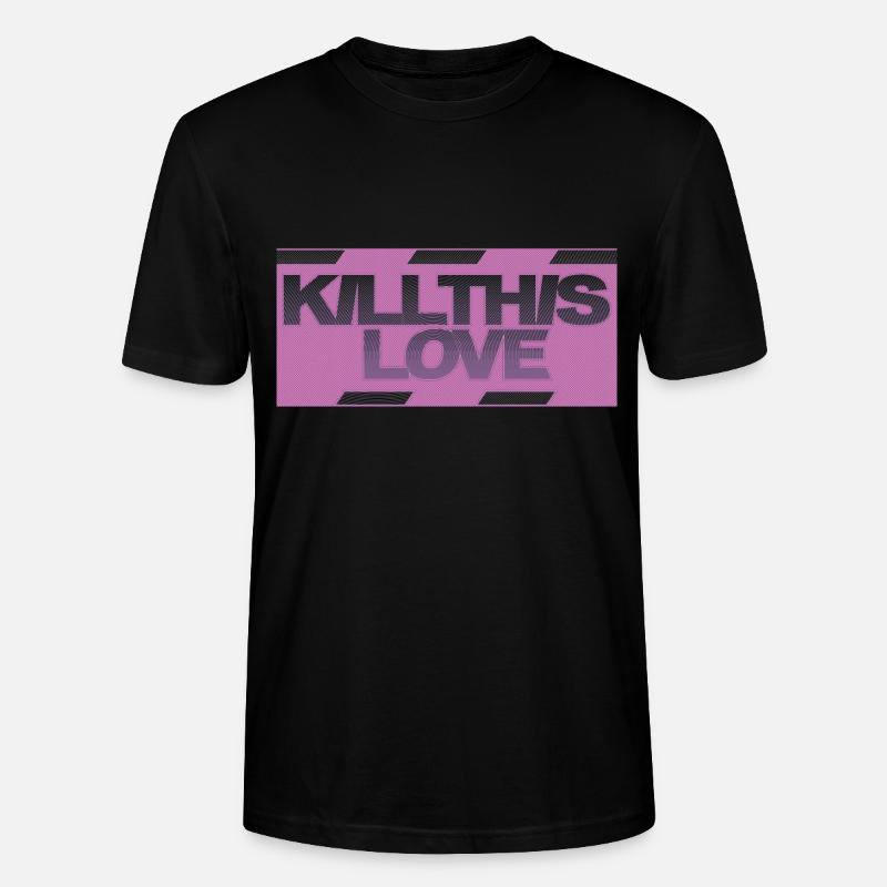 K-Pop Kill this Love - Stanley/Stella Unisex Bio-T-Shirt CRAFTER - Schwarz