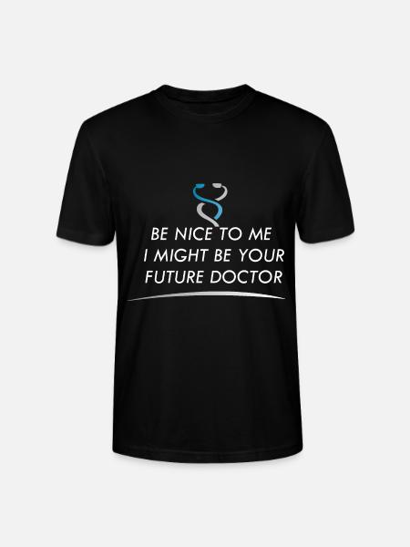 Arzt oder Medizinstudent - Stanley/Stella Unisex Bio-T-Shirt CRAFTER - Schwarz