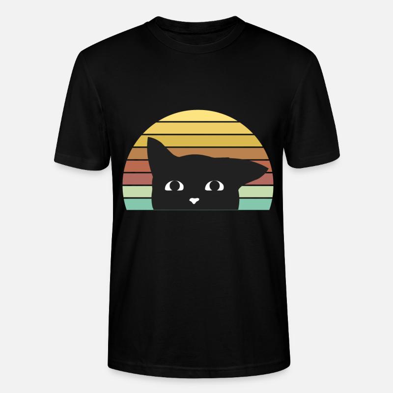 Chat - Chat - T-shirt bio CRAFTER Stanley Stella Unisexe - noir