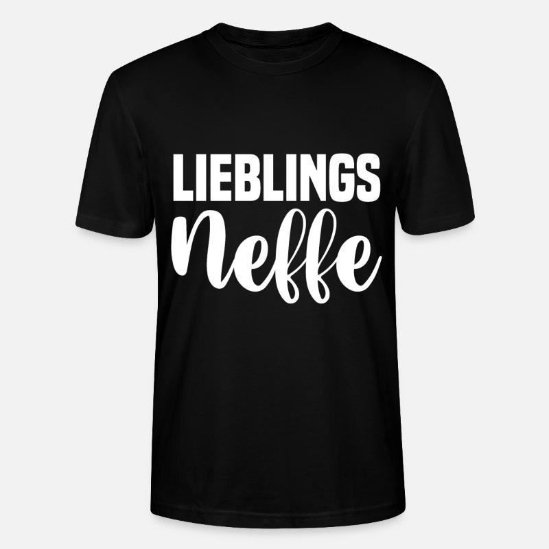 Neffe - Stanley/Stella Unisex Bio-T-Shirt CRAFTER - Schwarz