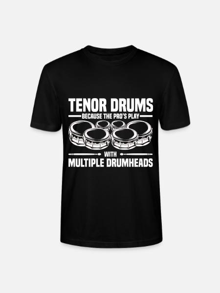 Tenortrommel Schlagzeuger - Stanley/Stella Unisex Bio-T-Shirt CRAFTER - Schwarz