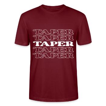 Verjüngung Trockenbau Trockenbau Putzer Gips - Stanley/Stella Unisex Bio-T-Shirt CRAFTER - Burgunderrot - Vorne - Alina (178cm) & Michal (187cm)