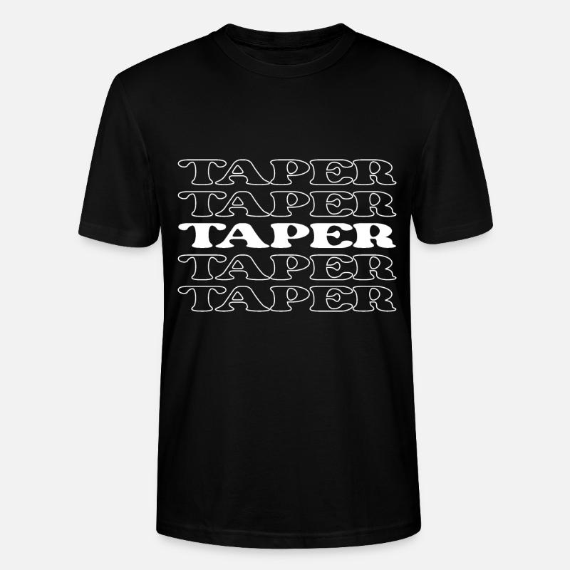 Cloison sèche conique Finisseur de cloisons sèches Plâtrier Gypse - T-shirt bio CRAFTER Stanley Stella Unisexe - noir