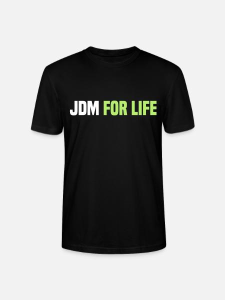 JDM for Life - Stanley/Stella CRAFTER Unisex Organic T-Shirt - black