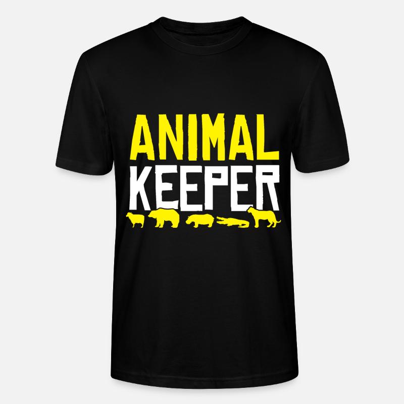 Tierpfleger - Stanley/Stella Unisex Bio-T-Shirt CRAFTER - Schwarz