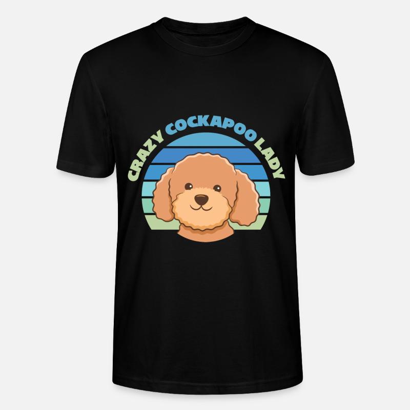 Cockapoo - Stanley/Stella Unisex Bio-T-Shirt CRAFTER - Schwarz