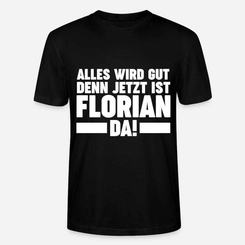 Florian - Stanley/Stella Unisex Bio-T-Shirt CRAFTER - Schwarz