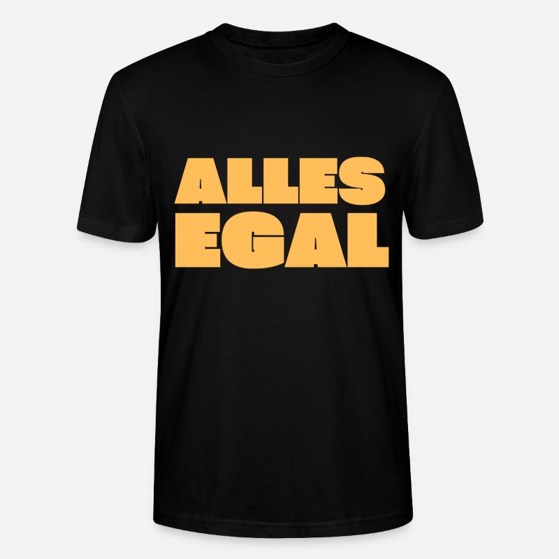 Alles Egal - Stanley/Stella Unisex Bio-T-Shirt CRAFTER - Schwarz