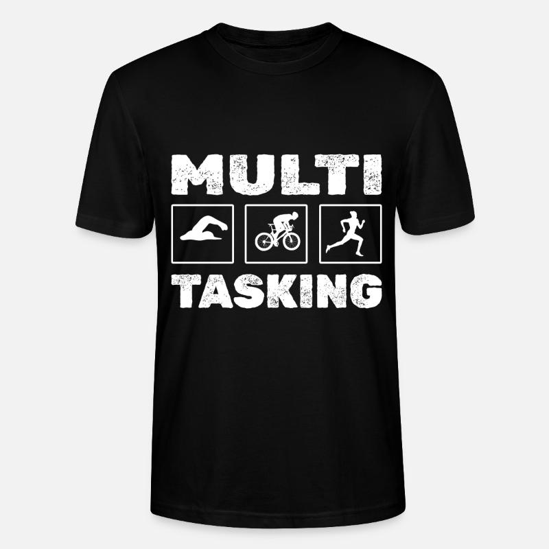 Multitasking Sportler - Stanley/Stella Unisex Bio-T-Shirt CRAFTER - Schwarz