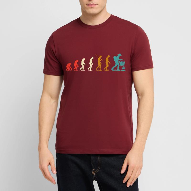 Evolution der Morcheln Stanley/Stella Unisex Bio-T-Shirt CRAFTER