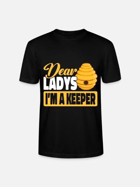 Beekeepers Bees Honey bees Beekeeping - Stanley/Stella CRAFTER Unisex Organic T-Shirt - black