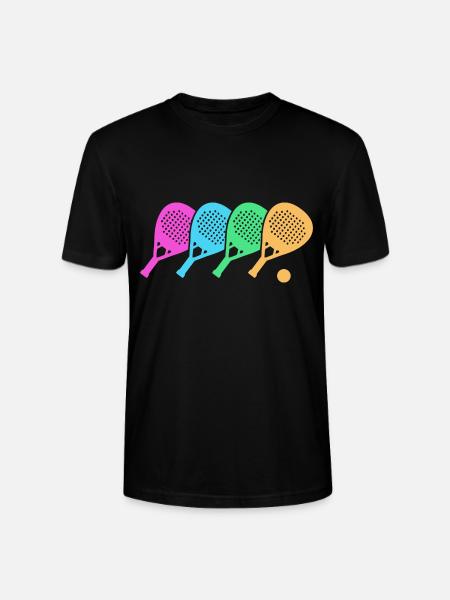 Padel Padel Tennis Padel Balle PADEL TENNIS ÉTÉ - T-shirt bio CRAFTER Stanley Stella Unisexe - noir