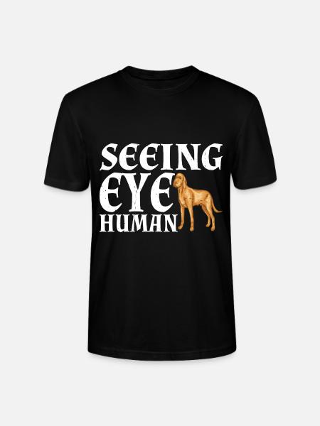 Seeing Eye Human 30 - Stanley/Stella CRAFTER Unisex Organic T-Shirt - black
