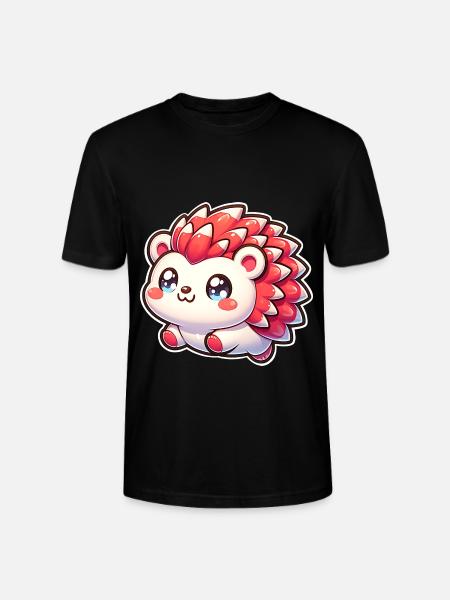 Igel - Stanley/Stella Unisex Bio-T-Shirt CRAFTER - Schwarz