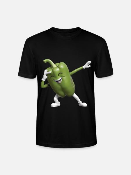 Paprika Geschenk - Stanley/Stella Unisex Bio-T-Shirt CRAFTER - Schwarz