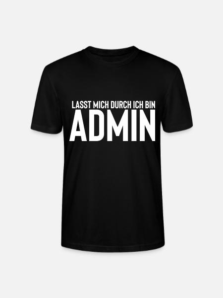 Admin - Stanley/Stella Unisex Bio-T-Shirt CRAFTER - Schwarz