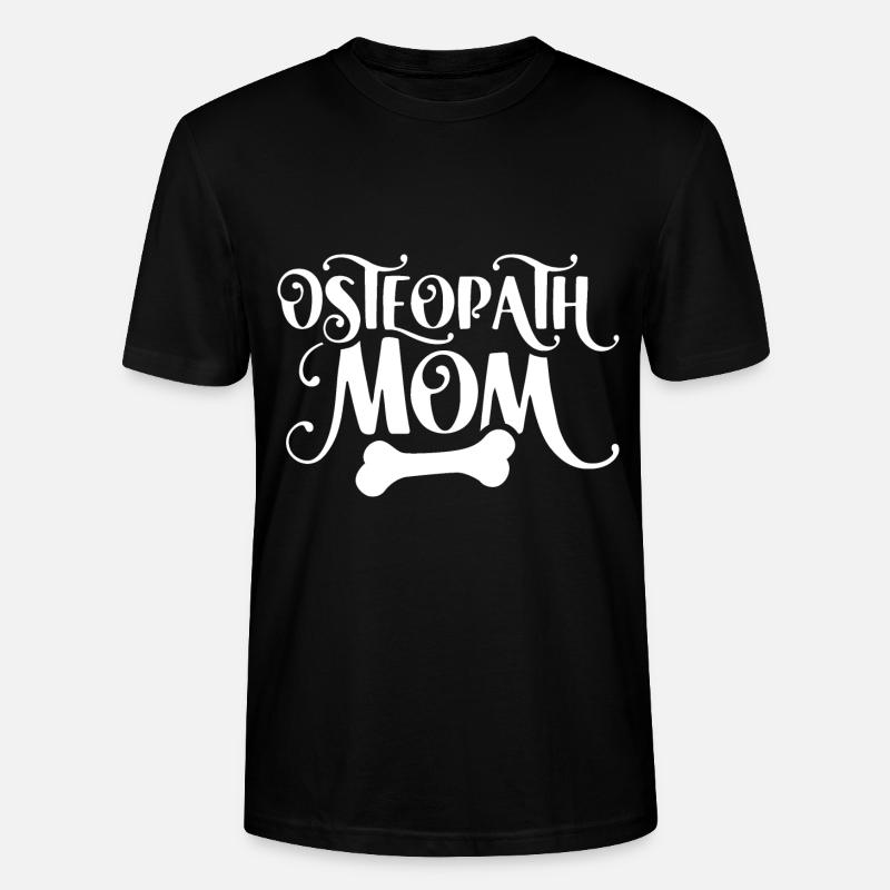 Osteopath Mama Beruf Osteopathie Osteopathin - Stanley/Stella Unisex Bio-T-Shirt CRAFTER - Schwarz