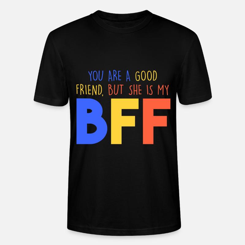 mais c’est ma meilleure amie - T-shirt bio CRAFTER Stanley Stella Unisexe - noir