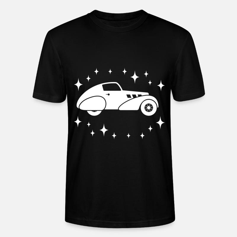 Oldtimer - Auto Nostalgisch Vehicles - Stanley/Stella CRAFTER Unisex Organic T-Shirt - black