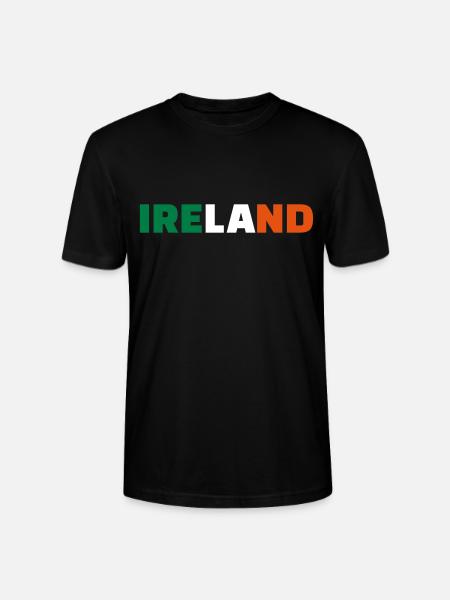 Ireland - T-shirt bio CRAFTER Stanley Stella Unisexe - noir