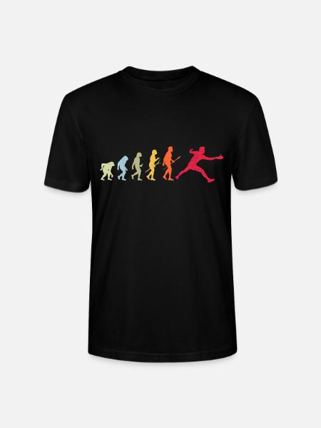 Table tennis Evolution - Stanley/Stella CRAFTER Unisex Organic T-Shirt - black
