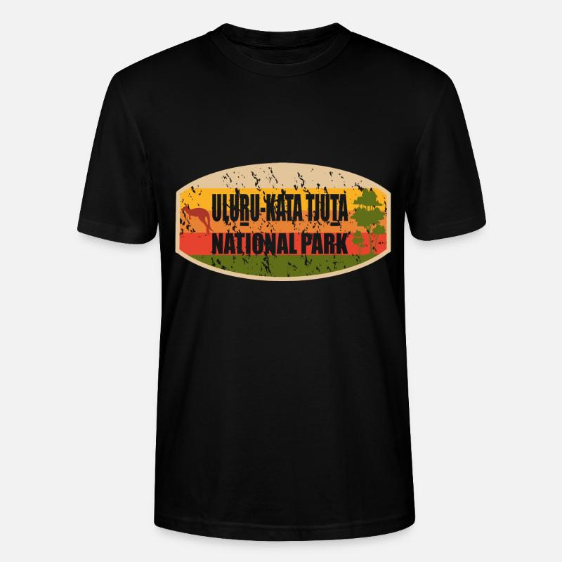 Parc national d’Uluru Kata Tjuta - T-shirt bio CRAFTER Stanley Stella Unisexe - noir