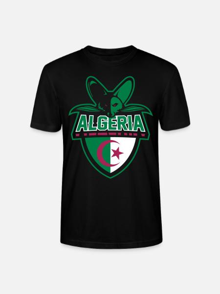 Algeria fennec - T-shirt bio CRAFTER Stanley Stella Unisexe - noir