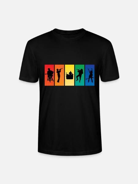 Musician - Stanley/Stella CRAFTER Unisex Organic T-Shirt - black