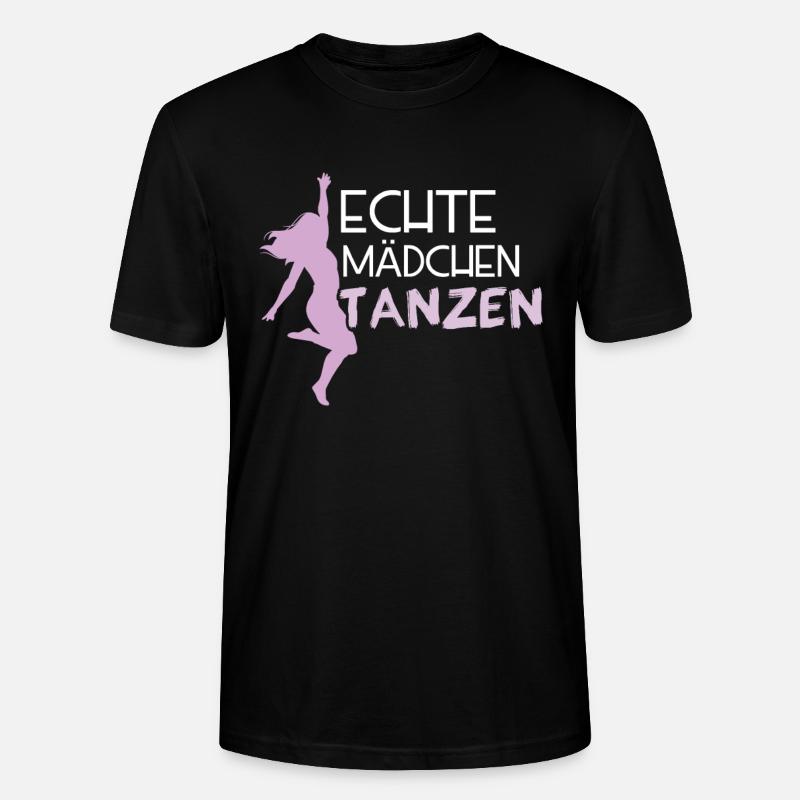 Mädchen Tanzen - Stanley/Stella Unisex Bio-T-Shirt CRAFTER - Schwarz