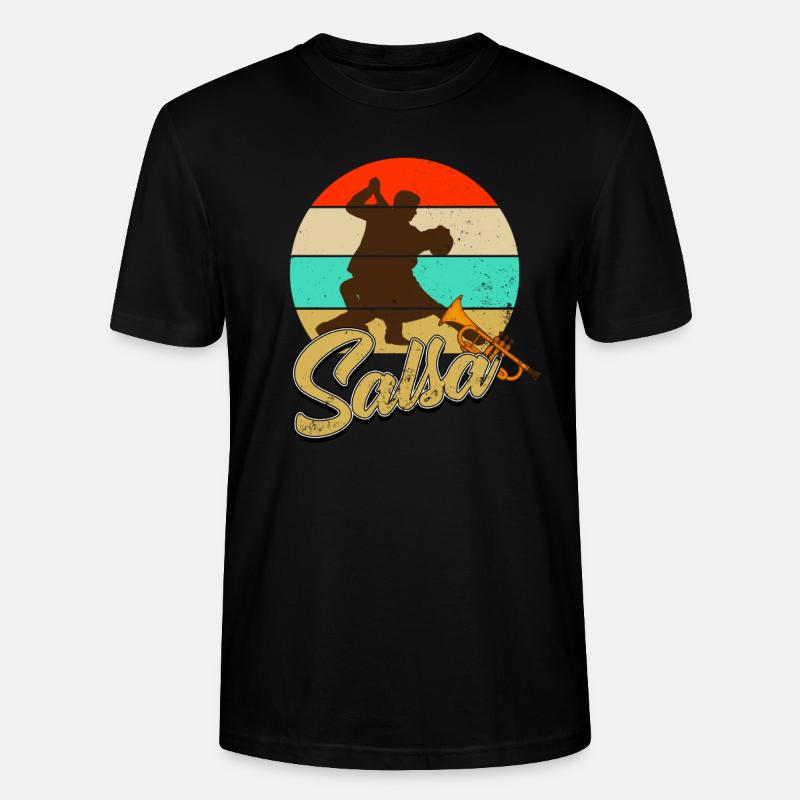 salsa - Maglietta unisex ecologica CRAFTER di Stanley/Stella - nero