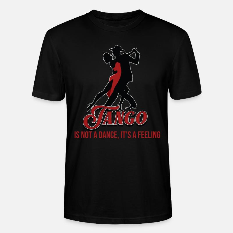 Tango, Tango Tänzer - Stanley/Stella Unisex Bio-T-Shirt CRAFTER - Schwarz