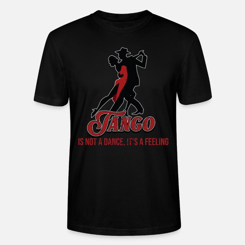 Tango, danseurs de tango - T-shirt bio CRAFTER Stanley Stella Unisexe - noir