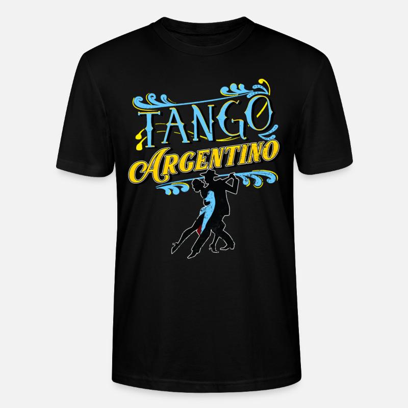 Tango, Tango Tänzer - Stanley/Stella Unisex Bio-T-Shirt CRAFTER - Schwarz