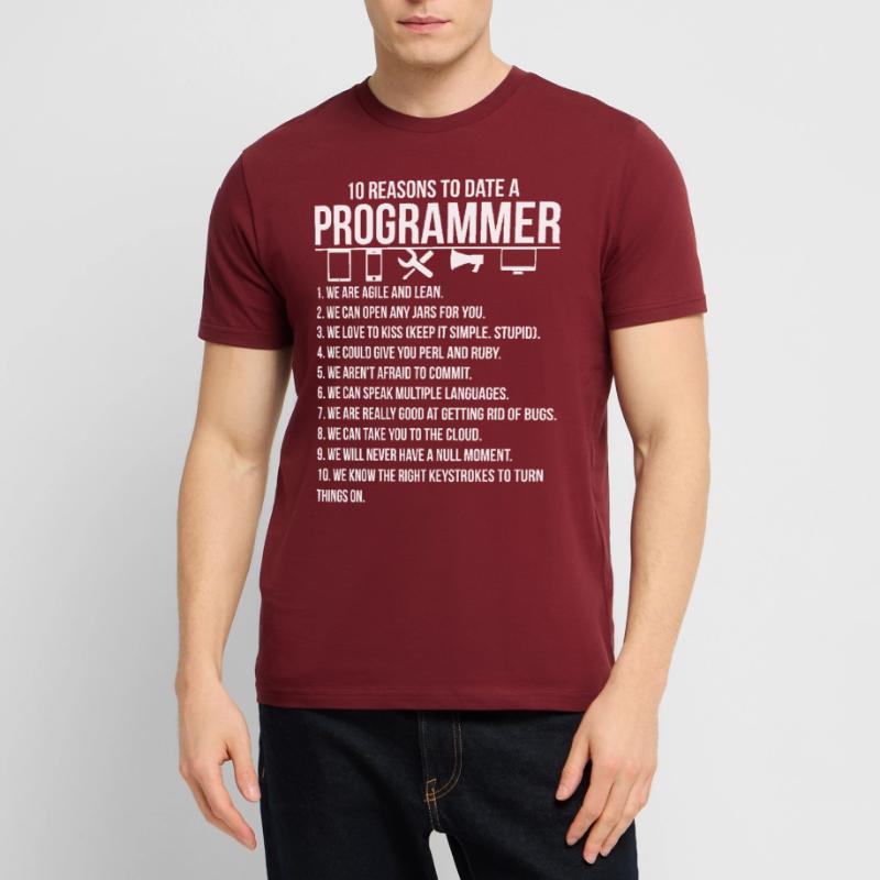 Programmierer Software Entwickler Coder Geschenk Stanley/Stella Unisex Bio-T-Shirt CRAFTER