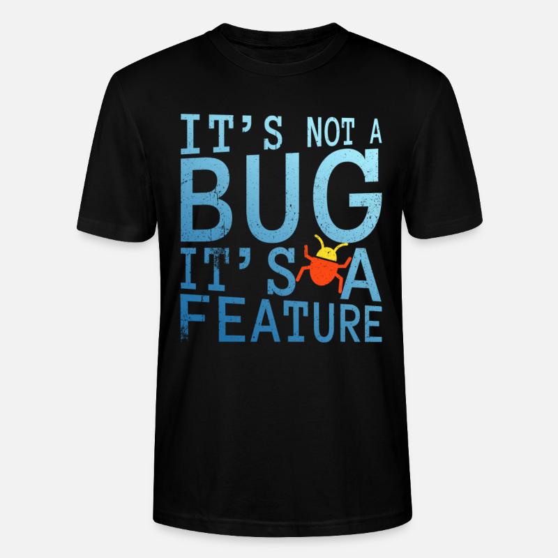 Idée cadeau programmeur codeur - T-shirt bio CRAFTER Stanley Stella Unisexe - noir