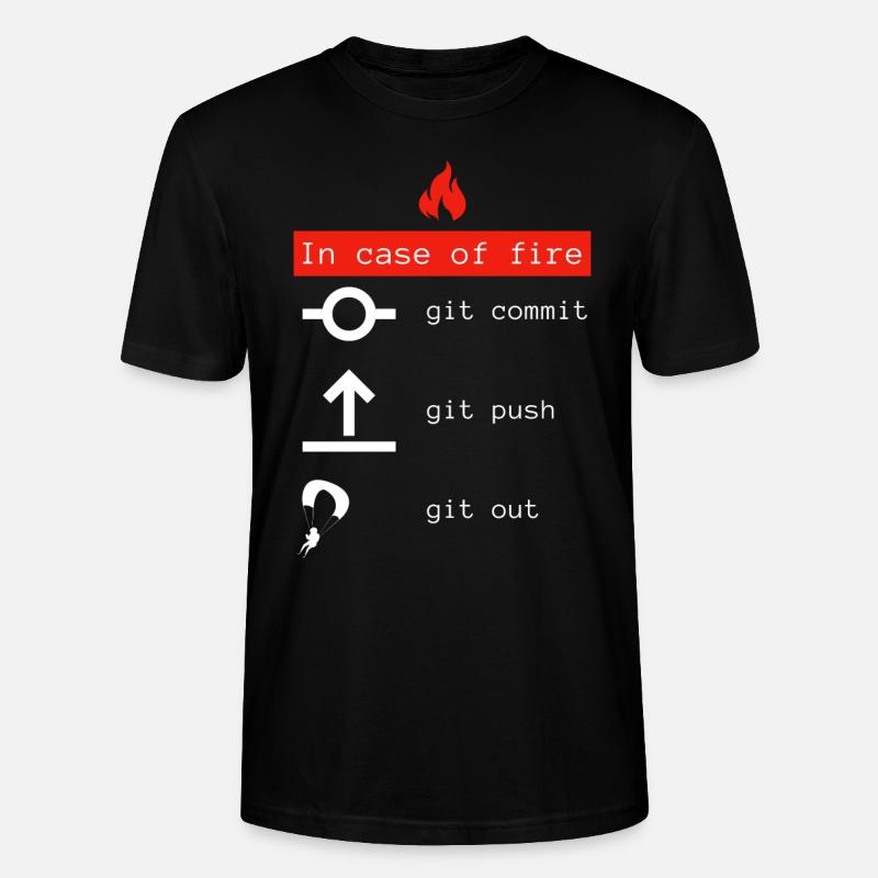 Programmierer Coder Geschenkidee - Stanley/Stella Unisex Bio-T-Shirt CRAFTER - Schwarz