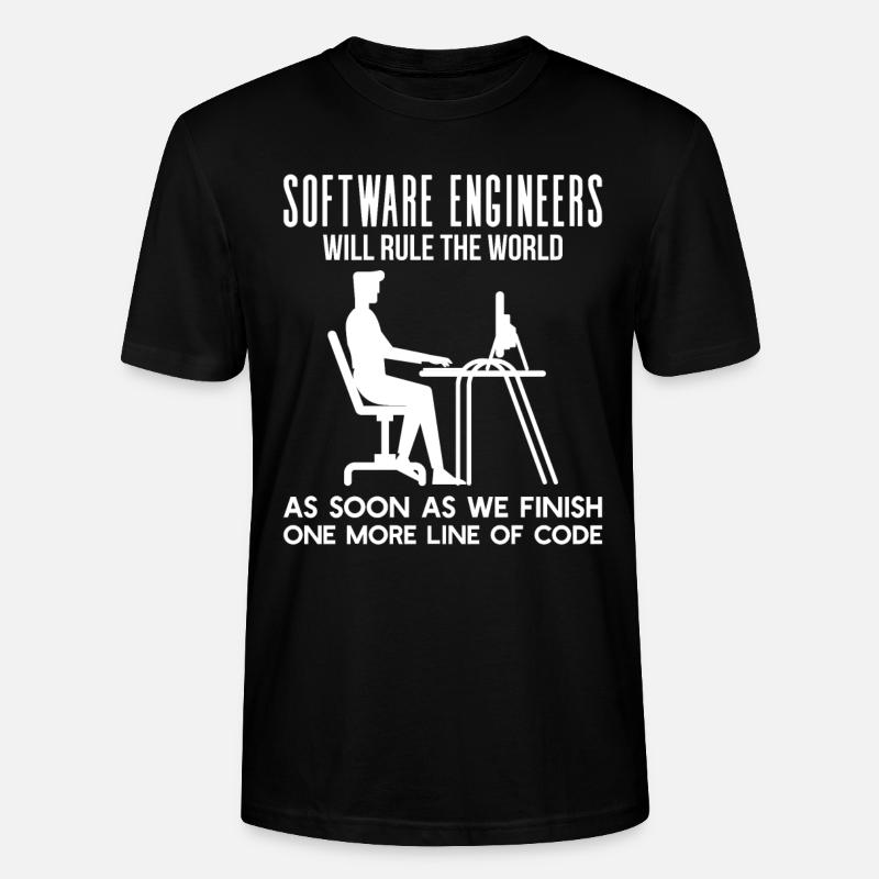 Programmer Funny gift idea - Stanley/Stella CRAFTER Unisex Organic T-Shirt - black