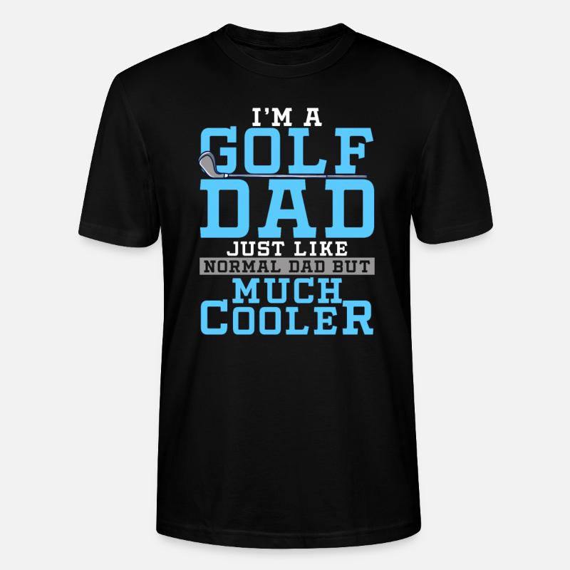 Golf - Stanley/Stella Unisex Bio-T-Shirt CRAFTER - Schwarz