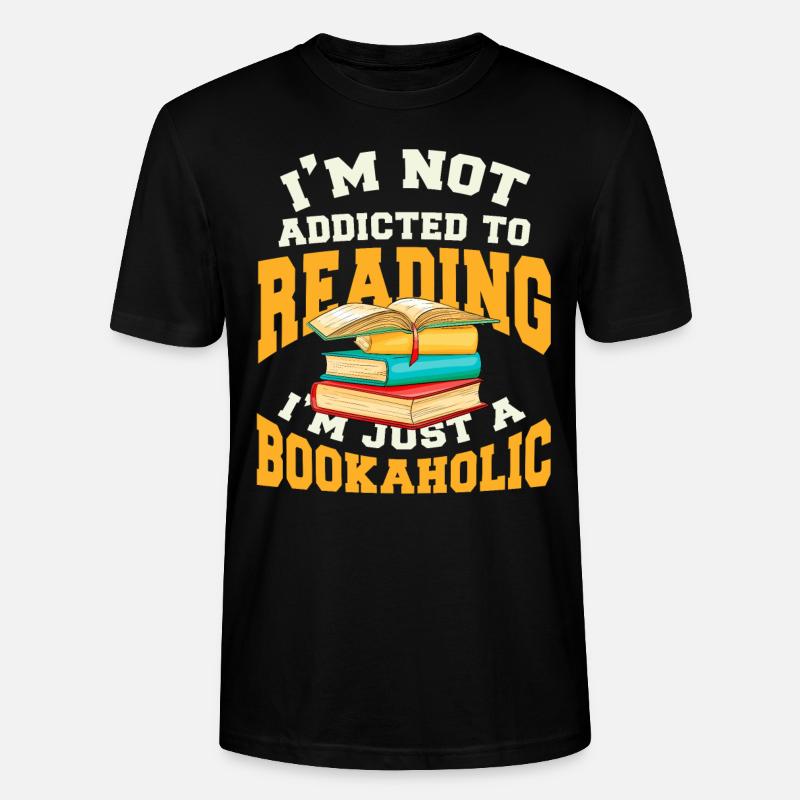 Buch - Stanley/Stella Unisex Bio-T-Shirt CRAFTER - Schwarz