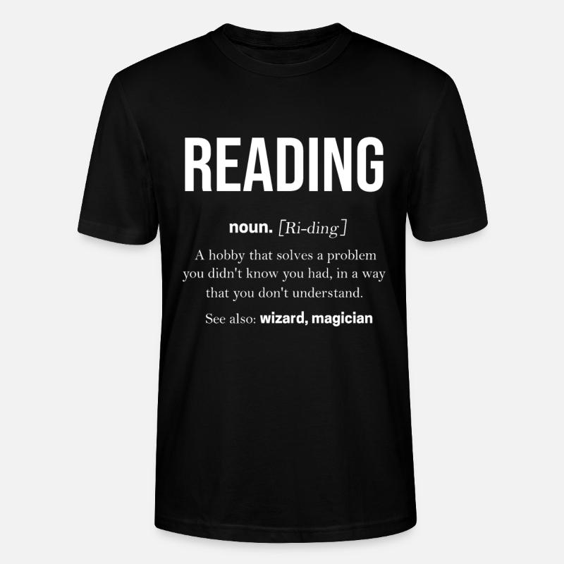 Buch - Stanley/Stella Unisex Bio-T-Shirt CRAFTER - Schwarz